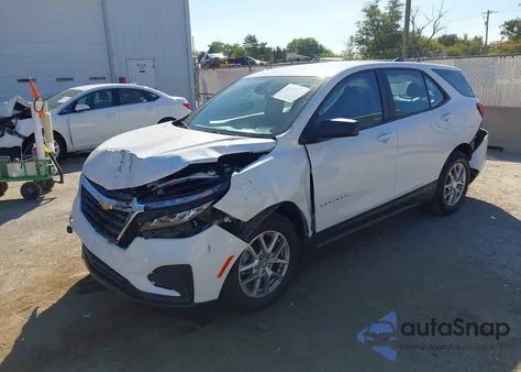 2023 Chevrolet Equinox Fwd Ls из США, поврежденный, VIN 3GNAXHEG8PL158983